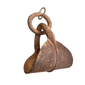 Antique Farming Singletree Evener Rusty Metal Old Farmhouse Rustic Decor